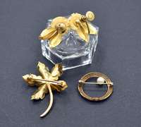 Vintage Marked 12K Gold Filled Jewelry, 3 Pc Lot