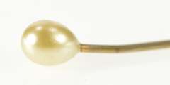 Gold Filled Pearl Victorian Wedding Corsage Boutonnière Stick Pin