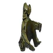 Hot Cast Pirate Skeleton Wine Holder Bronze Sculpture Statue Figurine Figural NR