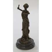 Greek goddess of Wisdom Athena Bronze Sculpture