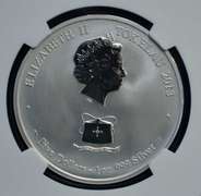 2013 Tokelau S$5 Year Of The Snake NGC MS 70 ER