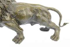 Wildlife Edition African Lion Bronze Sculpture