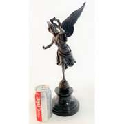 Winged Victory Athena Nike Paris Louvre Bronze Marble Statue Sculpture