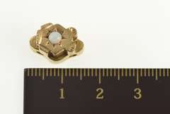 10K Yellow Gold Victorian Natural Opal Slide Bracelet Charm/Pendant