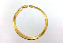 Always Needed 14kt Herringbone Bracelet