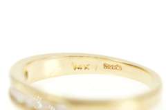 14K Yellow Gold 0.42 Ctw Classic Diamond Wedding Band Ring