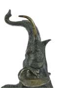 Asian Elephant Bronze Sculpture