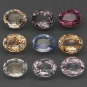 Fancy colored 3.89ct Ceylon Sapphire parcel