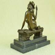 Dancer with Hat and Cigar Bronze Sculpture