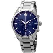Movado Stratus Chronograph Quartz Blue Dial