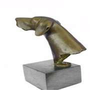 Basset Hound Hush Puppy Bronze Statue