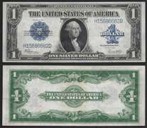 $1 1923 Silver Certificate Extremely Fine
