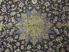 Semi Antique Persian Kashan 14.3x9.9