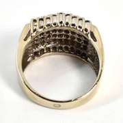 Glittery Cluster of 72 diamonds