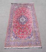 Semi Antique Persian Kashan 4.9x8.9