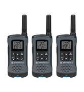 3 Pack FRS 20 Mile Range Gray Radios