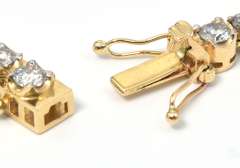Diamond Necklace in 14K Yellow Gold
