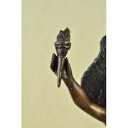 Angel Cupid with Torch of Victory Bronze Sculpture Mythical Art