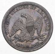 1856 Seated Liberty Quarter
