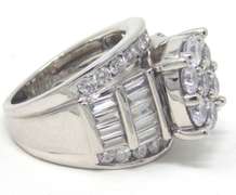 Sterling Silver Cubic Zirconia Ring