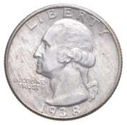 1938-S Washington Quarter