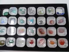 Loose Colored Stones in Tray