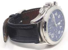 Eberle Day Date Blue Dial Watch