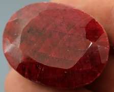 Fiery 126.5ct vibrant red Ruby
