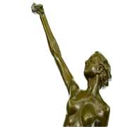 Nude Female Bronze Sculpture