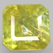 Gorgeous 3.94ct color shifting Russian Sphene
