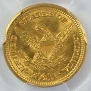 Superb PCGS MS64 1907 US $2.50 Liberty Gold Piece