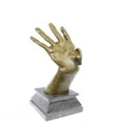 Walls Have Ears Bronze Sculpture