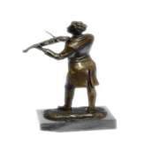 Johann Strauss playing the Violin Bronze Sculpture