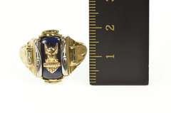10K Yellow Gold 1970 Everett High School Ornate Class Ring