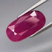 Giant 6.28ct collectors UNHEATED Ruby from Guinea