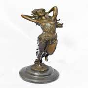 Persian Goddess Bronze Sculpture