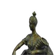 Opulent of Royal Woman Bronze Statue