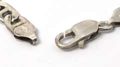 Thick Sterling Silver Necklace