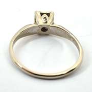 Vintage 1/4 Carat Diamond Engagement Ring
