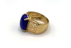 14kt Gold and Gemstone Statement Ring