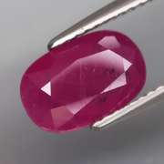 Captivating 3.29ct UNHEATED blood red Ruby