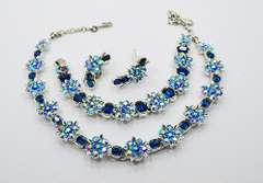 Gorgeous Designer Lisner Necklace, Bracelet & Earrings Set
