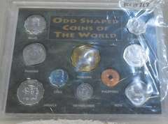 Odd Shaped Coins of the World 10 coins