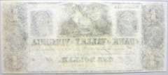 Gem Crisp 1800'S $1 Note Bank Of The Valley Winchester Virginia!
