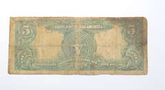 1899 $5.00 Indian Chief Silver Certificate - Large Note