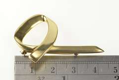 18K Yellow Gold Tiffany & Co. Paloma Picasso Loop Ribbon Pin/Brooch