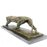 Animal Edition Lion Wildlife Bronze Statue
