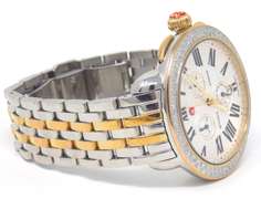 Michele Sereni Goldplated Diamond Watch