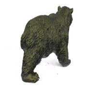 Ferocious Bear Art Deco Wild Life Bronze Sculpture