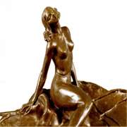Amazing Jewelry Holder Bronze Sculpture